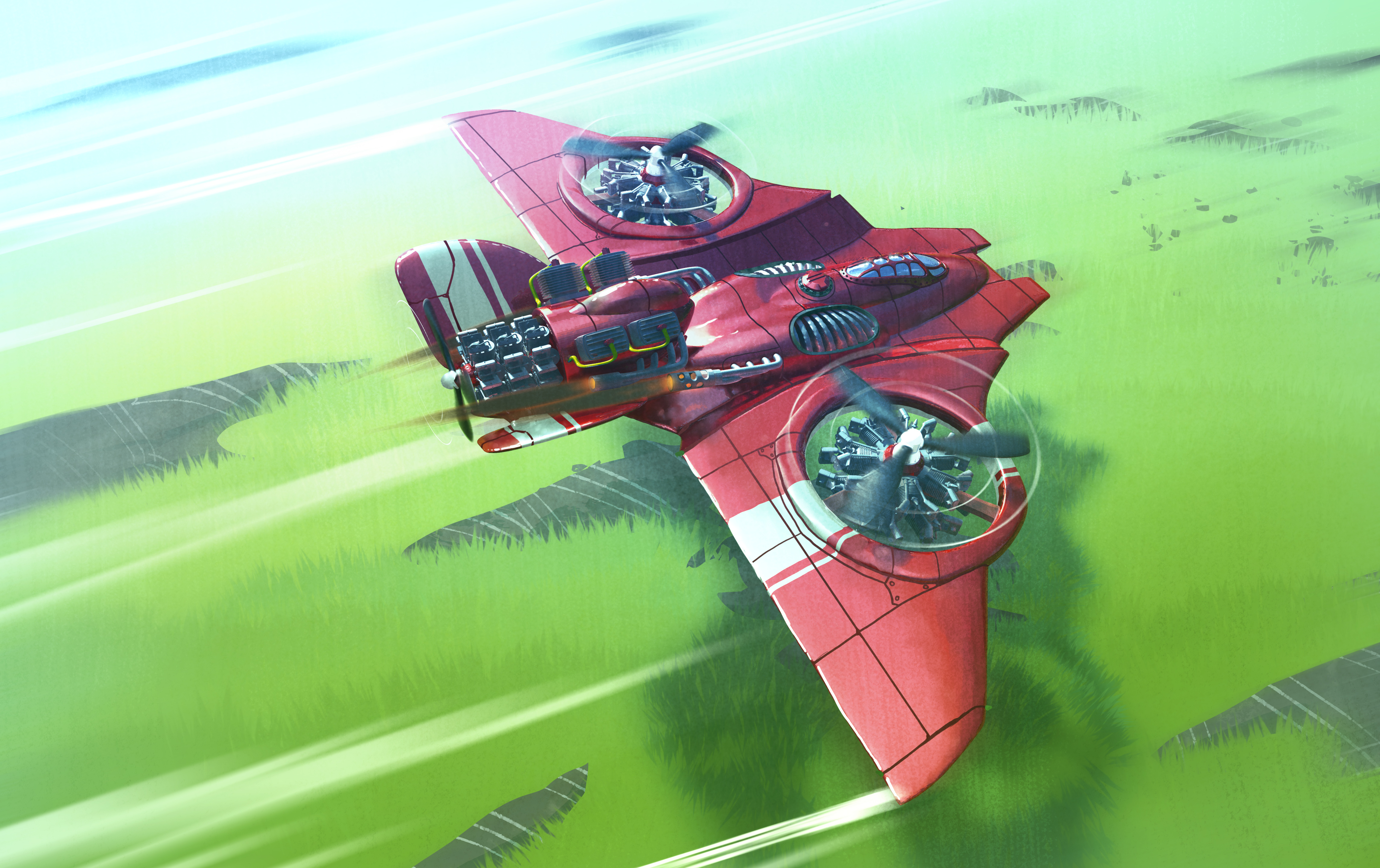 Aer Racers - Pod Racing Game